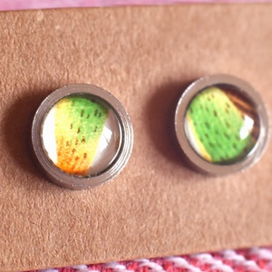 Kaktusz bélyeg fülbevaló - ékszer - fülbevaló - pötty fülbevaló - Meska.hu