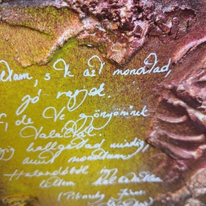 Átváltozás c. 3D hatású festmény, Művészet, Festmény, Festmény vegyes technika, Festészet, MESKA