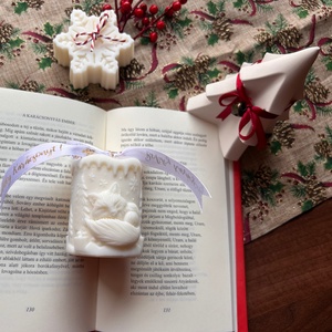 Téli reggel vidéken - karácsony - karácsonyi lakásdekoráció - karácsonyi illatgyertya, mécses - Meska.hu