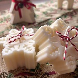 Csendes éj - karácsony - karácsonyi lakásdekoráció - karácsonyi illatgyertya, mécses - Meska.hu