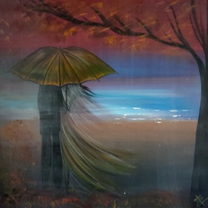 Akril festmény - Illúzió (2016.) - Meska.hu
