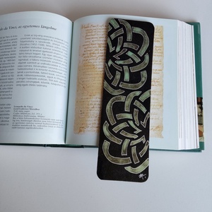 Akvarell - Könyvjelző Zentangle (2025.), Művészet, Festmény, Akvarell, Festészet, Fotó, grafika, rajz, illusztráció, MESKA