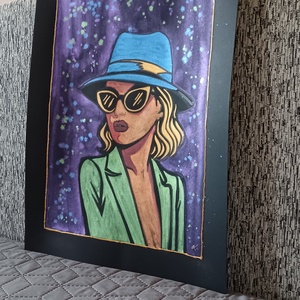 Akvarell festmény - PopArt (2025.) - Meska.hu