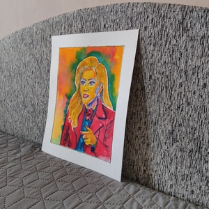 Akvarell - PopArt (2025.) - művészet - festmény - akvarell - Meska.hu
