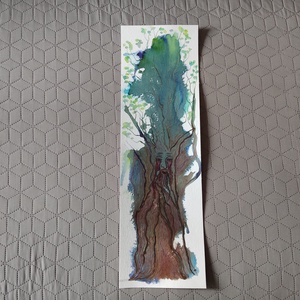 Akvarell - Könnyező évgyűrűk (2025.) - művészet - festmény - akvarell - Meska.hu