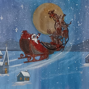 Akril, akvarell festmény - (2025.) - művészet - festmény - festmény vegyes technika - Meska.hu