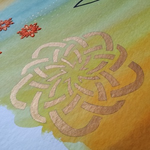 Akvarell - Lélektér - Emelkedés (2025.) - művészet - festmény - akvarell - Meska.hu