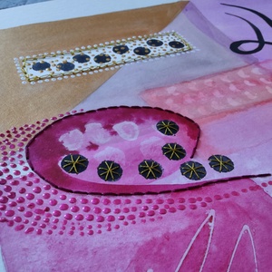 Akvarell - Lélektér - Belső fény (2025.) - művészet - festmény - akvarell - Meska.hu