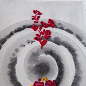 Akvarell - Népi ornamentika - Hungarian folk art 3. (2026.) - művészet - festmény - akvarell - Meska.hu