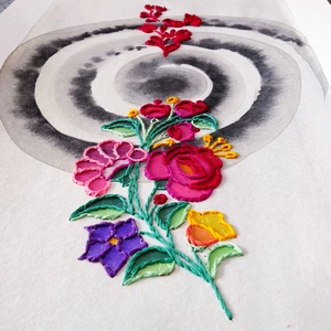 Akvarell - Népi ornamentika - Hungarian folk art 3. (2026.) - művészet - festmény - akvarell - Meska.hu