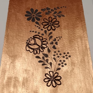 Akvarell - Népi ornamentika - Hungarian folk art 4. (2026.) - művészet - festmény - akvarell - Meska.hu