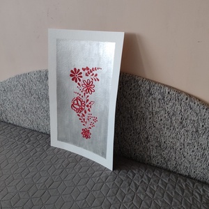 Akvarell - Népi ornamentika - Hungarian folk art 5. (2026.) - művészet - festmény - akvarell - Meska.hu