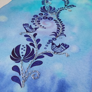 Akvarell - Népi ornamentika - Hungarian folk art 6. (2026.) - művészet - festmény - akvarell - Meska.hu