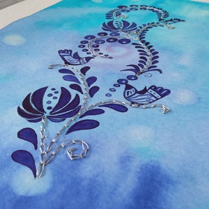 Akvarell - Népi ornamentika - Hungarian folk art 6. (2026.) - művészet - festmény - akvarell - Meska.hu