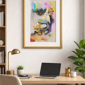 Akvarell - Népi ornamentika - Hungarian folk art 7. (2026.) - művészet - festmény - akvarell - Meska.hu