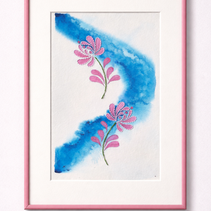 Akvarell - Népi ornamentika - Hungarian folk art 10. (2026.), Művészet, Festmény, Akvarell, Festészet, Hímzés, MESKA