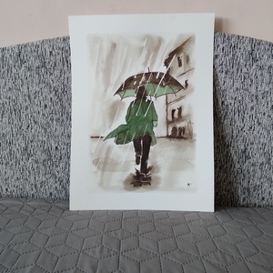 Akvarell - Sietősen (2026.) - Meska.hu