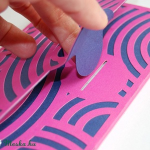 Pink körös notesz -  - Meska.hu