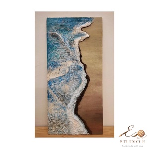 Égei hullámok, Művészet, Festmény, Olajfestmény, Festészet, MESKA