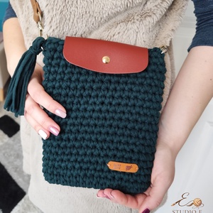 Horgolt kistáska., Táska & Tok, Kézitáska & válltáska, Kézitáska, Horgolás, MESKA