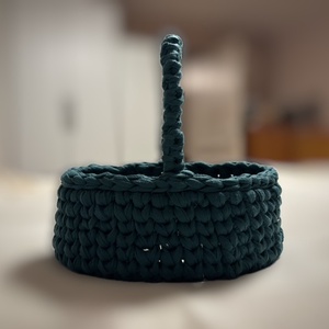 Húsvétra tároló, tojásgyűjtú kosárka - ünnepi díszek, dekorációk - húsvéti díszek és dekorációk - húsvéti tojástartó - Meska.hu