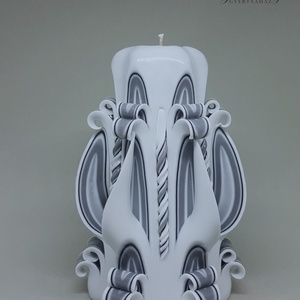 Queen (Gray) -M faragott gyertya - Meska.hu