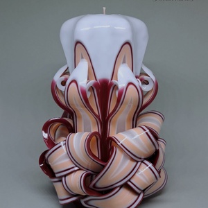 Wicker (Rose)-M faragott gyertya - Meska.hu