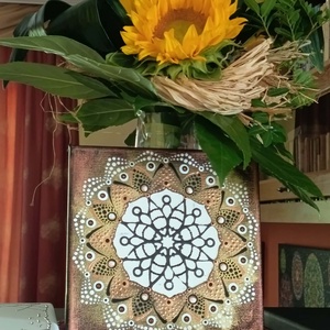 Hópehely, Művészet, Festmény, Akril, Festészet, MESKA