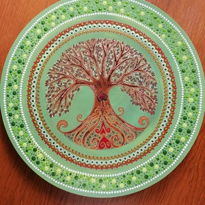 Kikeleti életfa, Művészet, Festmény, Akril, Festészet, MESKA