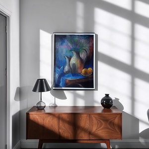 Csendélet - művészet - festmény - pasztell - Meska.hu