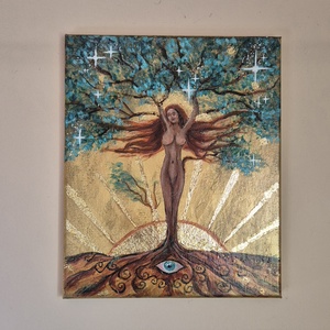 Az élet fénye - akril, vegyes technika festmény - művészet - festmény - festmény vegyes technika - Meska.hu Az élet fénye - akril, vegyes technika festmény - művészet - festmény - festmény vegyes technika - Meska.hu