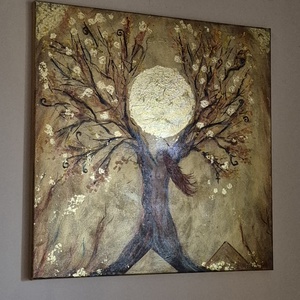 Aranyló ősz - művészet - festmény - festmény vegyes technika - Meska.hu Aranyló ősz - művészet - festmény - festmény vegyes technika - Meska.hu