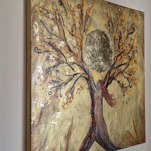 Aranyló ősz - művészet - festmény - festmény vegyes technika - Meska.hu Aranyló ősz - művészet - festmény - festmény vegyes technika - Meska.hu