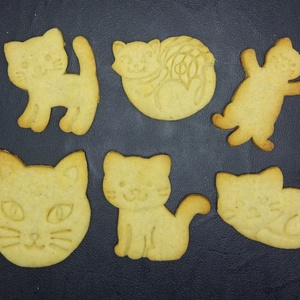 Cica, Cicáskeksz, sütemény kiszúró forma szett - otthon & életmód - konyhafelszerelés, tálalás - sütés, főzés - sütikiszúró - Meska.hu