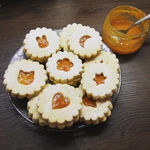 7 db-os linzer kiszúró forma - otthon & életmód - konyhafelszerelés, tálalás - Meska.hu