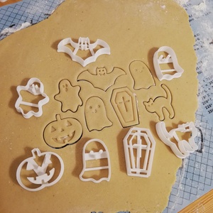 Halloween-i kekszkiszúró szett, Otthon & Életmód, Konyhafelszerelés, tálalás, Sütés, főzés, Sütikiszúró, Mézeskalácssütés, Mindenmás, MESKA