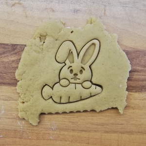 Répás nyuszi - Húsvéti sütemény kiszúró forma - otthon & életmód - konyhafelszerelés, tálalás - sütés, főzés - sütikiszúró - Meska.hu