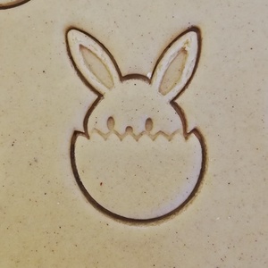 Tojásos nyuszi - Húsvéti sütemény kiszúró forma - otthon & életmód - konyhafelszerelés, tálalás - Meska.hu