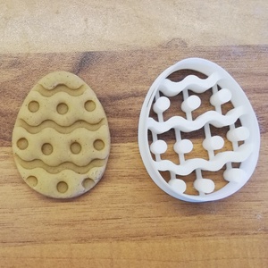 Hímes tojás - Húsvéti sütemény kiszúró forma, Otthon & Életmód, Konyhafelszerelés, tálalás, Sütikiszúró, Mindenmás, Mézeskalácssütés, MESKA