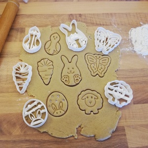 Húsvéti sütemény kiszúró forma szett - otthon & életmód - konyhafelszerelés, tálalás - sütés, főzés - sütikiszúró - Meska.hu