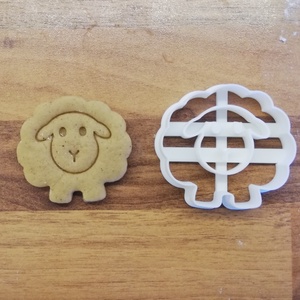 Bárányka - Húsvéti sütemény kiszúró forma, Otthon & Életmód, Konyhafelszerelés, tálalás, Sütés, főzés, Sütikiszúró, Mindenmás, Mézeskalácssütés, MESKA