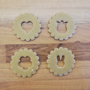 Húsvéti linzer-, keksz-, sütemény kiszúró forma szett - otthon & életmód - konyhafelszerelés, tálalás - Meska.hu