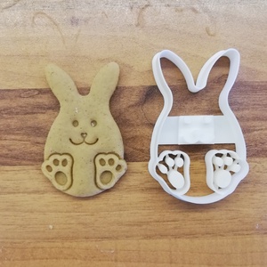 Akció! Nyuszi - Húsvéti sütemény kiszúró forma - Meska.hu