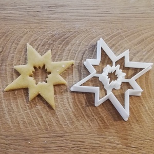 Hópihe lyukas,Karácsonyi mézeskalács-, keksz kiszúró forma - Meska.hu