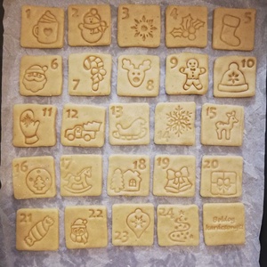 !!!AKCIÓ!!! Adventi kalendárium keksz/mézeskalács kiszúró szett, Otthon & Életmód, Konyhafelszerelés, tálalás, Sütés, főzés, Sütikiszúró, Mindenmás, Mézeskalácssütés, MESKA