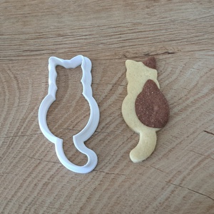 Cica sziluett kekszkiszúró, Otthon & Életmód, Konyhafelszerelés, tálalás, Sütés, főzés, Sütikiszúró, Mézeskalácssütés, Mindenmás, MESKA