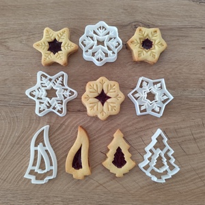 Hópihés 1. linzer-, kekszkiszúró - otthon & életmód - konyhafelszerelés, tálalás - sütés, főzés - sütikiszúró - Meska.hu