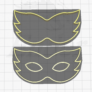 Maszk (8 cm-es) keksz- és linzerkiszúró, Otthon & Életmód, Konyhafelszerelés, tálalás, Sütés, főzés, Sütikiszúró, Mézeskalácssütés, Mindenmás, MESKA