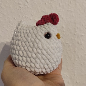 Pihe puha horgolt plüss tyúk , Játék & Sport, Plüssállat & Játékfigura, Más figura, Horgolás, MESKA