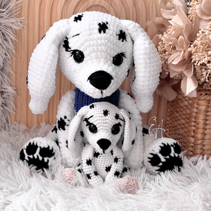 Dalmata horgolásminta , DIY (Csináld magad), Szabásminta, útmutató, Horgolási minta, Horgolás, Hímzés, MESKA